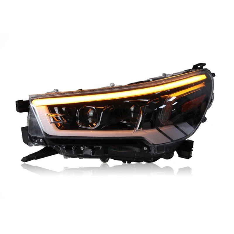 For Toyota Hilux REVO 2020-2021 Full LED Modified Headlights
