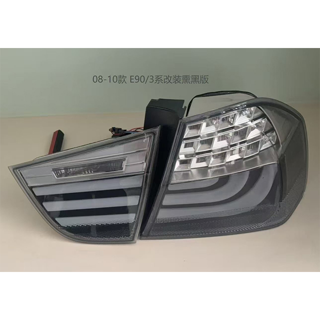 For BMW 3 Series 2008-2010 E90 Modified Red/Smoked Tail Lights