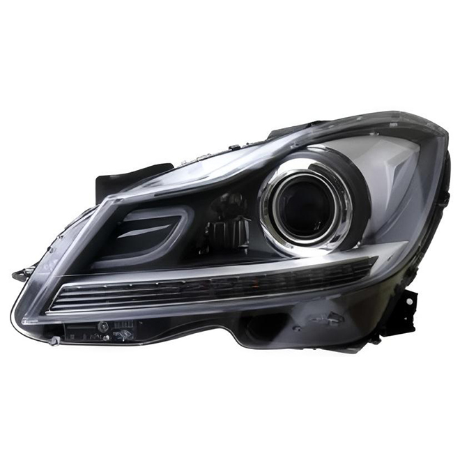For Mercedes-Benz C-Class W204 2008-2010 old-to-new modification / 2011-2013 low-to-high front headlights