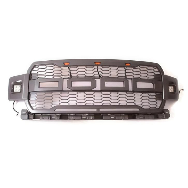 For Ford 2018-2019 Raptor F150 grille with square lights / without square lights
